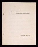 Title: Text for 'Out of the Gallery Installations as conceptial scheme'. | Date: c.1975 | Technique: typescript