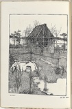 Artist: Moffitt, Ernest. | Title: The old well. | Date: 1899 | Technique: reproduction of line drawing, printed in black ink; from one plate | Copyright: Courtesy of the National Library of Australia