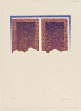 Artist: EWINS, Rod | Title: (Brain coral). | Date: 1977, July | Technique: screenprint and embossing