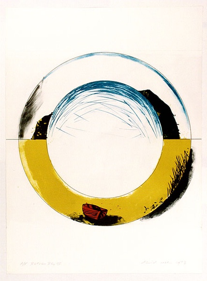 Artist: b'Rose, David.' | Title: b'Bateau Bay IV' | Date: 1973 | Technique: b'lithograph, printed in colour, from multiple zinc plates'