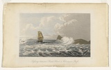 Title: b'Passing between Bald Head and Vancouver Reef' | Date: c.1846 | Technique: b'engraving, printed in black ink, from one plate'