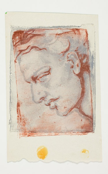 Artist: b'Sutherland, Jean.' | Title: b'Head'