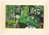 Artist: b'Newberry, Angela.' | Title: b'The balcony.' | Date: 1997 | Technique: b'screenprint, printed in colour, from eleven stencils'