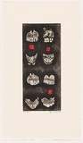 Artist: b'Archer, Suzanne.' | Title: b'Bad' | Date: 2004 | Technique: b'etching and aquatint, printed in colour, from multiple plates'