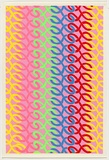 Artist: WORSTEAD, Paul | Title: Sports wiggle | Date: 1981 | Technique: screenprint, printed in colour, from six stencils | Copyright: This work appears on screen courtesy of the artist