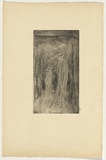 Artist: b'Lempriere, Helen' | Title: b'(Spirits)' | Date: c.1955 | Technique: b'etching, printed in black ink with plate-tone, from one plate'