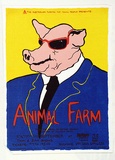 Artist: b'MERD INTERNATIONAL' | Title: b'Poster: Animal Farm' | Date: 1984 | Technique: b'screenprint'