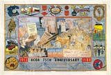 Artist: b'REDBACK GRAPHIX' | Title: b'ACOA 75th anniversary - Campaigning in the public interest' | Date: 1988 | Technique: b'screenprint, printed in colour, from five stencils' | Copyright: b'\xc2\xa9 Michael Callaghan'