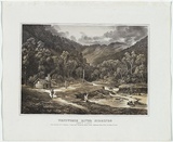 Artist: b'Chevalier, Nicholas.' | Title: b'Wentworth River diggings.' | Date: 1863-64 | Technique: b'lithograph, printed in colour, from two stones'