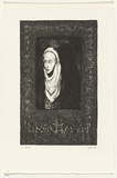 Artist: Harman, Julia. | Title: not titled [V] | Date: 1988 | Technique: lithograph, printed in black ink, from one stone | Copyright: © Julia Harman