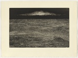 Artist: b'SELLBACH, Udo' | Title: b'not titled [fine line sea]' | Date: c.1993 | Technique: b'etching, printed in black ink, from one plate'