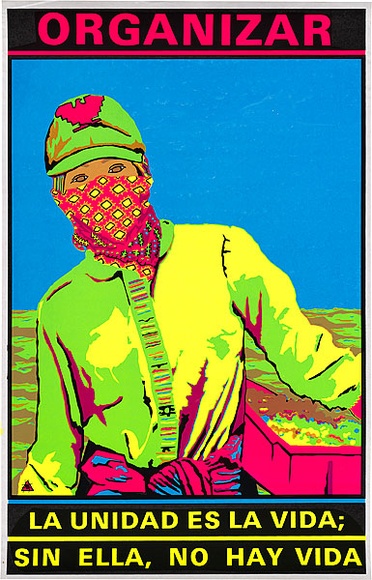 Artist: b'Cullen, Gregor.' | Title: b'Organizar.' | Date: 1984 | Technique: b'screenprint, printed in colour, from five stencils' | Copyright: b'\xc2\xa9 Michael Callaghan'