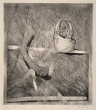 Artist: b'Weiss, Rosie.' | Title: b'Yow!' | Date: 1983 | Technique: b'lithograph, printed in black ink, from one stone'