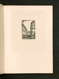 Artist: McGrath, Raymond. | Title: (The Gates of Heaven). | Date: 1924 | Technique: wood-engraving, printed in black ink, from one block