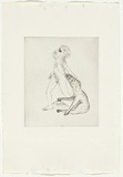 Artist: BOYD, Arthur | Title: Colour blind. | Date: 1970 | Technique: etching, printed in black ink, from one plate | Copyright: This work appears on screen courtesy of Bundanon Trust