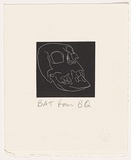 Artist: b'Quilty, Ben.' | Title: b'Four.' | Date: 2006 | Technique: b'relief-etching, printed in black ink, from one plate'