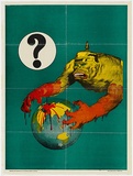 Artist: b'LINDSAY, Norman' | Title: b'Today the German Monster threatens the world with bloodshed, slavery and death' | Date: 1917 | Technique: b'lithograph, printed in colour, from multiple stones [or plates]'