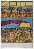 Title: Vote - Rural | Date: 1989 | Technique: screenprint, printed in colour, from five stencils