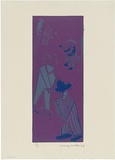 Artist: b'WALKER, Murray' | Title: b'Games.' | Date: 1967 | Technique: b'linocut, printed in colour, from multiple blocks'