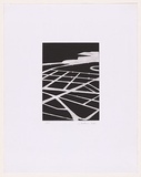 Artist: Forthun, Louise. | Title: A windy day. | Date: 2001 | Technique: etching and aquatint, printed in black ink, from one copper plate