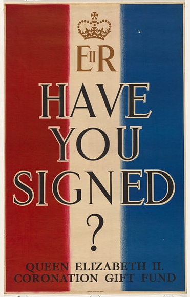 Artist: b'Freedman, Harold.' | Title: b'Have you signed?.' | Date: 1952 | Technique: b'lithograph, printed in colour, from multiple stones [or plates]'