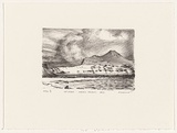 Artist: b'Elliott, Fred W.' | Title: b'Mt Olsen, Heard Island, 1953' | Date: 1997, February | Technique: b'photo-lithograph, printed in black ink, from one stone' | Copyright: b'By courtesy of the artist'