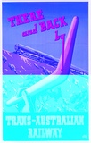 Title: There and back | Technique: offset-lithograph, printed in colour, from multiple plates