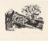 Artist: b'MACQUEEN, Mary' | Title: b'Cycle' | Date: 1964 | Technique: b'lithograph, printed in black ink, from one plate' | Copyright: b'Courtesy Paulette Calhoun, for the estate of Mary Macqueen'