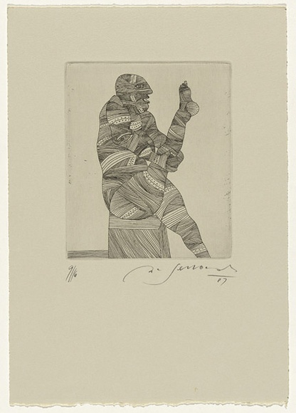 Artist: b'SELLBACH, Udo' | Title: b'not titled' | Date: 1960-80 | Technique: b'etching'