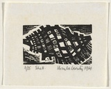 Title: Shell | Date: 1964 | Technique: woodcut, printed in black ink, from one block