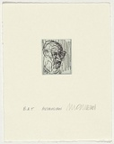 Artist: Cullen, Adam. | Title: Australian | Date: 2001 | Technique: etching, printed in black ink, from one plate