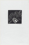 Artist: b'JOSE, Ellen' | Title: b'Landscape' | Date: 1987 | Technique: b'linocut, printed in black ink, from one block'