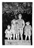 Artist: HANRAHAN, Barbara | Title: The children | Date: 1978 | Technique: etching, drypoint, aquatint, printed in black ink with plate-tone, from one plate