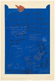 Artist: Dauth, Louise. | Title: Graffiti Door. | Date: 1980 | Technique: screenprint, printed in colour, from five stencils | Copyright: © Louise Dauth