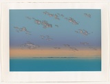 Artist: Jones, Cliff. | Title: Rottnest sunset. | Date: 1987 | Technique: screenprint, printed in colour, from multiple stencils