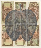 Artist: b'HALL, Fiona' | Title: b'Bauhinia blakeana - Hong Kong orchid tree (Hong Kong currency)' | Date: 2000 - 2002 | Technique: b'gouache' | Copyright: b'\xc2\xa9 Fiona Hall'