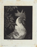 Artist: b'LINDSAY, Lionel' | Title: b'The Emperor' | Date: 1922 | Technique: b'wood-engraving, printed in black ink, from one block' | Copyright: b'Courtesy of the National Library of Australia'