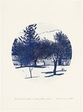 Artist: b'Rose, David.' | Title: b'Ourimbah studio as willow pattern plate' | Date: 1978 | Technique: b'aquatint, printed in black ink, from one plate'