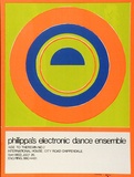 Artist: Dixon, Peter. | Title: Philippa's electronic dance ensemble | Technique: screenprint, printed in colour, from multiple stencils