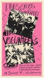 Artist: STUMBLES, Yanni | Title: Kings Cross Youth Refuge needs volunteers. | Date: 1980 | Technique: screenprint, printed in colour, from two stencils
