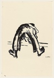 Title: b'Cement worker' | Date: 1965 | Technique: b'screenprint, printed in grey and black ink, from two stencils'