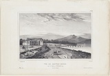 Title: bVue de midway-house. Sur le chemin d'Elisabeth-town. Ile Van-Diemen. (Midway House, Elizabeth Town) | Date: c.1833 | Technique: b'lithograph, printed in black ink, from one stone'