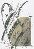 Artist: b'MEYER, Bill' | Title: b'Ein Keiloheinu' | Date: 1986 | Technique: b'screenprint, printed in six colours, from two hand drawn with charcoal on acetate, for photo stencils and one duotone photographic stencil' | Copyright: b'\xc2\xa9 Bill Meyer'