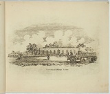 Artist: Nixon, F.R. | Title: Government offices. | Date: 1845 | Technique: etching, printed in black ink, from one plate
