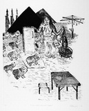 Artist: b'Nedelkopoulos, Nicholas.' | Title: b'A place where nothing ever happens' | Technique: b'etching, printed in black ink, from one plate'