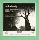 Artist: b'Bainbridge, John.' | Title: b'Pathetique (copy of a record cover design).' | Date: c.1950 | Technique: b'photo-lithograph'