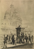 Artist: Shirlow, John. | Title: Flinders Street dome. | Date: 1927 (dated)