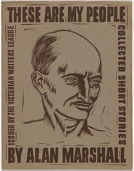 Artist: b'Coventry, Fred.' | Title: b'[Cover].' | Date: 1940 | Technique: b'linocut, printed in brown ink, from one block'