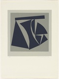 Artist: b'LEACH-JONES, Alun' | Title: b'not titled [grey]' | Date: 1978 | Technique: b'screenprint' | Copyright: b'Courtesy of the artist'