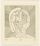 Artist: SELLBACH, Udo | Title: not titled | Date: 1960-80 | Technique: etching